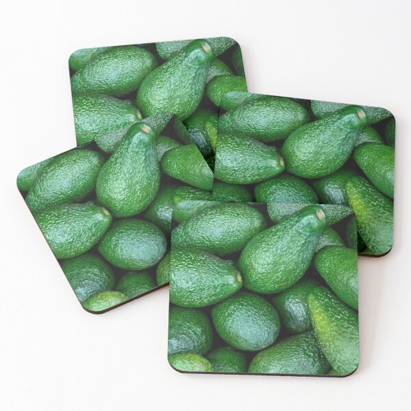 Item preview, green avocados as a texture designed and sold by Nicole Bleck.