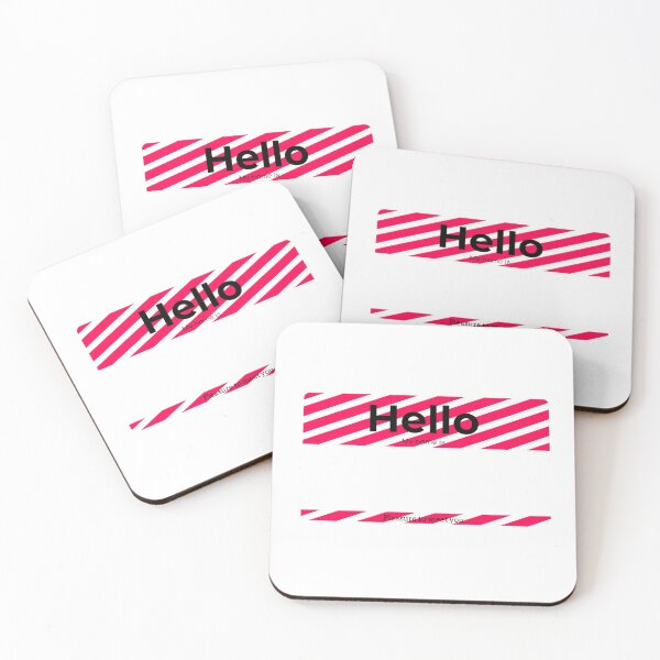 Item preview, Hello My Name Is... Custom/Blank Tag designed and sold by Studio TANFF.