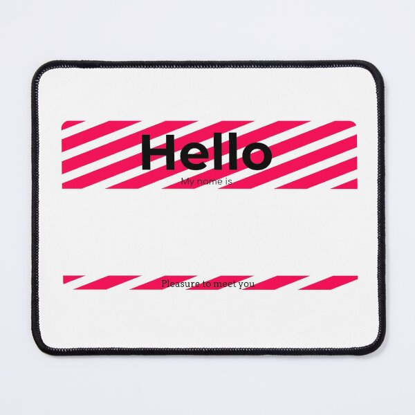 Item preview, Hello My Name Is... Custom/Blank Tag designed and sold by Studio TANFF.