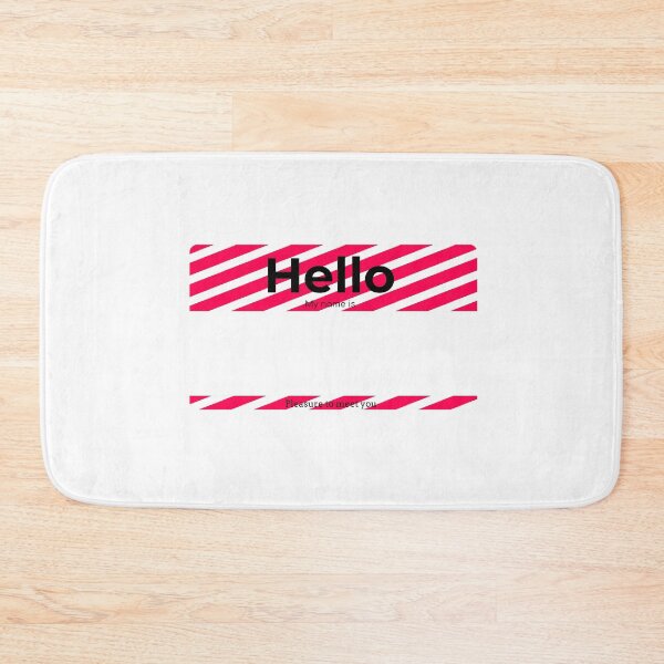 Item preview, Hello My Name Is... Custom/Blank Tag designed and sold by Studio TANFF.