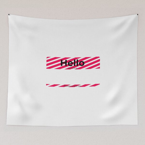 Item preview, Hello My Name Is... Custom/Blank Tag designed and sold by Studio TANFF.