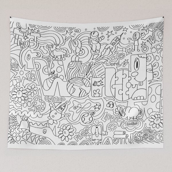 Item preview, Doodle WORLD designed and sold by eSeaty.