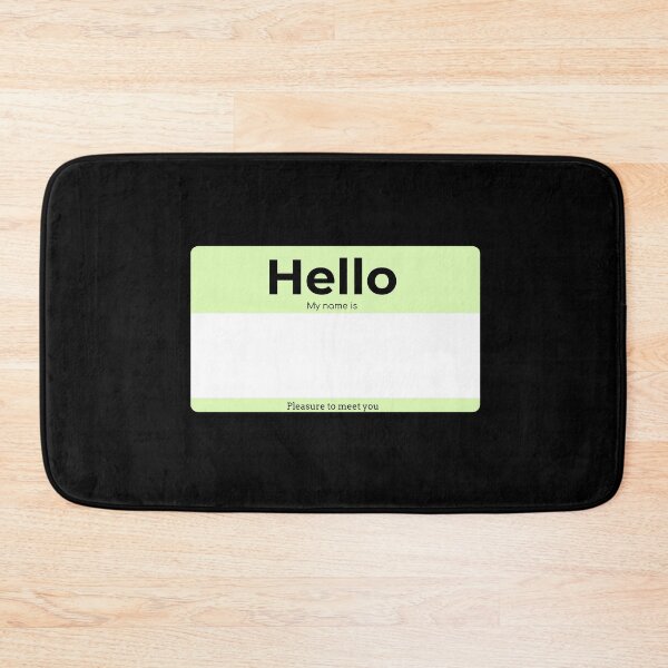 Item preview, Hello My Name Is... Custom/Blank Tag designed and sold by Studio TANFF.