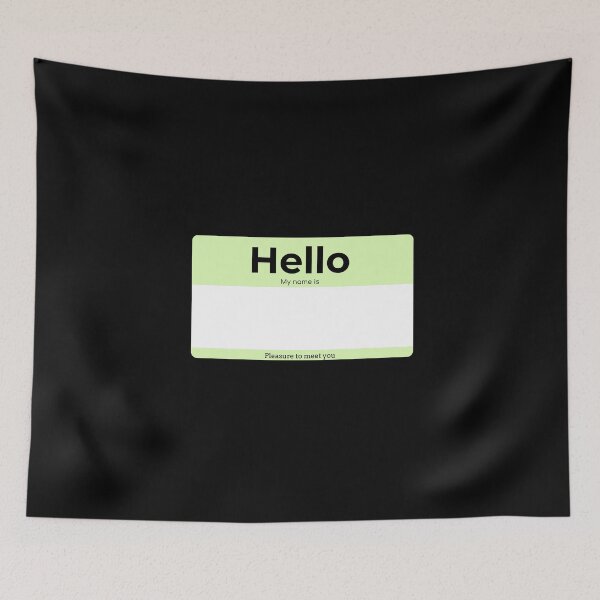 Item preview, Hello My Name Is... Custom/Blank Tag designed and sold by Studio TANFF.