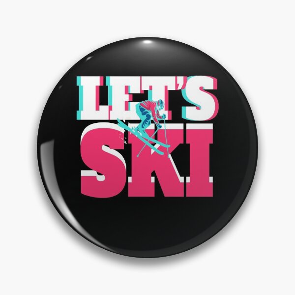 Item preview, Lets Ski Skiing Winter Sports designed and sold by MooonTees.