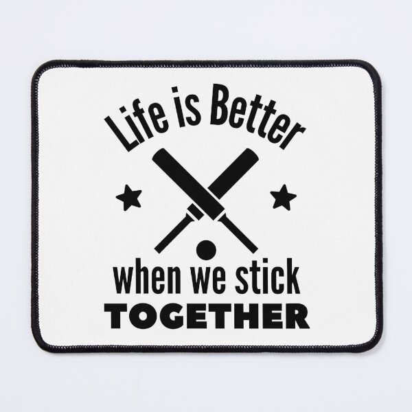 Item preview, Cricket: Life is better when we stick together designed and sold by TheGreenGoat.