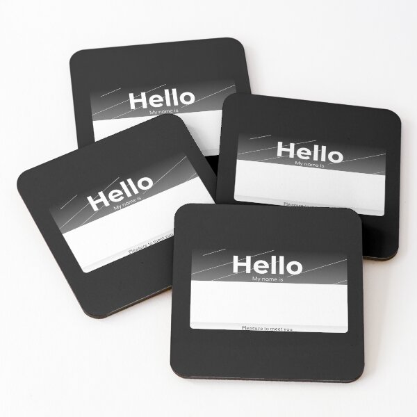 Item preview, Hello My Name Is... Custom/Blank Tag designed and sold by Studio TANFF.