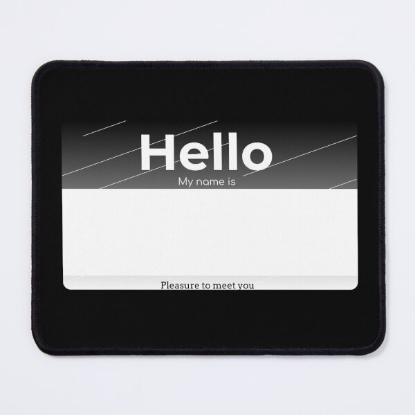 Item preview, Hello My Name Is... Custom/Blank Tag designed and sold by Studio TANFF.