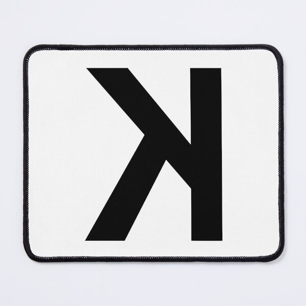 Item preview, letter K backwards designed and sold by KeziaForeman.