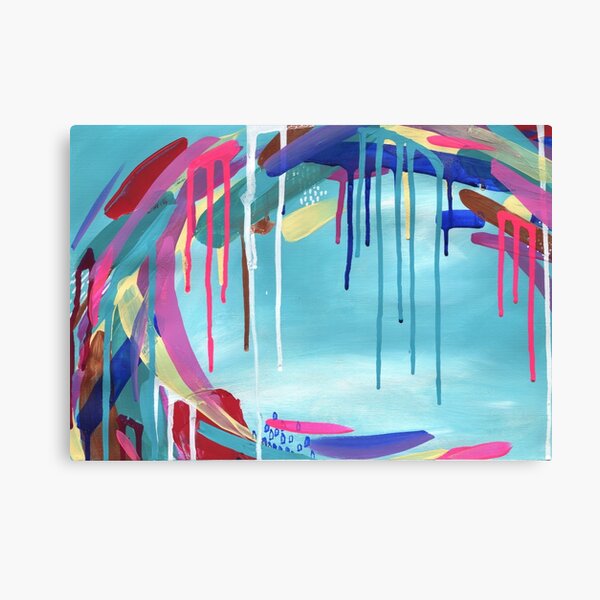 Vista previa del artículo con la obra «EmmaJonesArt Blue Abstract», diseñado y vendido por emmajonesart.