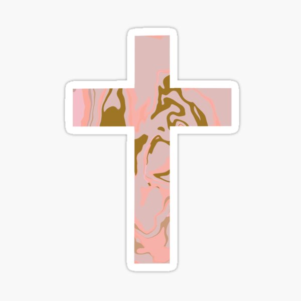 Item preview, Marble Art Christian Cross designed and sold by DesignsByGQ.