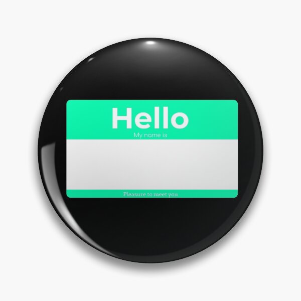 Item preview, Hello My Name Is... Custom/Blank Tag designed and sold by Studio TANFF.
