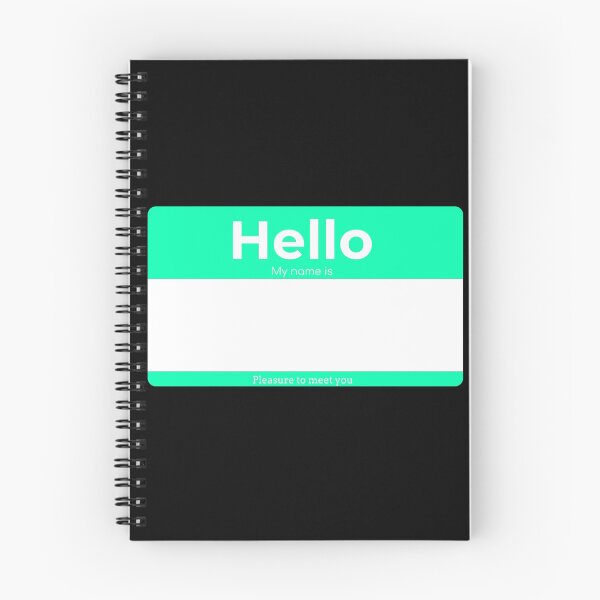 Item preview, Hello My Name Is... Custom/Blank Tag designed and sold by Studio TANFF.