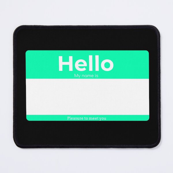 Item preview, Hello My Name Is... Custom/Blank Tag designed and sold by Studio TANFF.