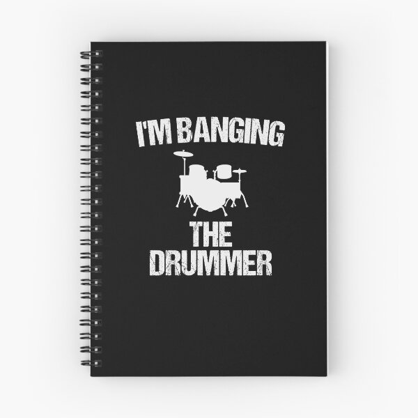 Item preview, I'm Banging the Drummer Funny Drum Lover Saying Gift Idea Drumset / Christmas Gifts designed and sold by Chamssou.