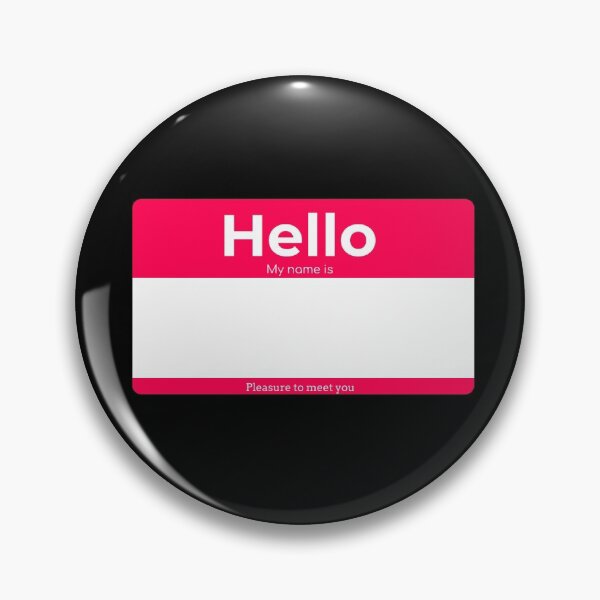 Item preview, Hello My Name Is... Custom/Blank Tag designed and sold by Studio TANFF.