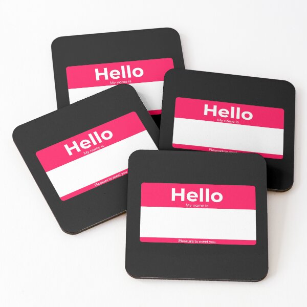 Item preview, Hello My Name Is... Custom/Blank Tag designed and sold by Studio TANFF.