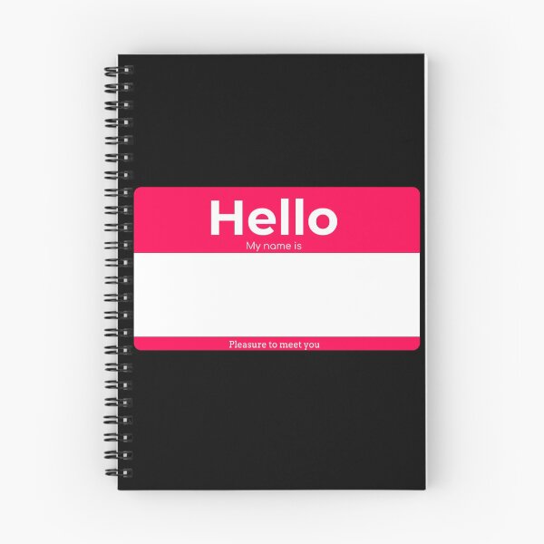 Item preview, Hello My Name Is... Custom/Blank Tag designed and sold by Studio TANFF.