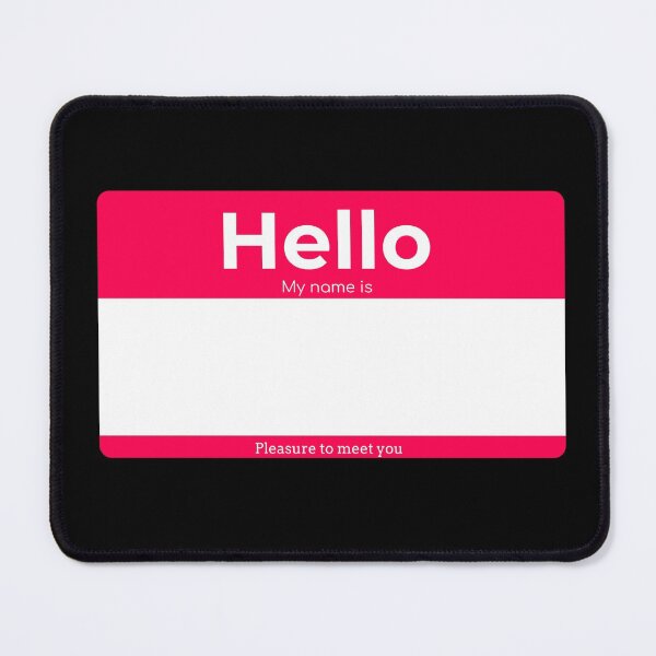 Item preview, Hello My Name Is... Custom/Blank Tag designed and sold by Studio TANFF.