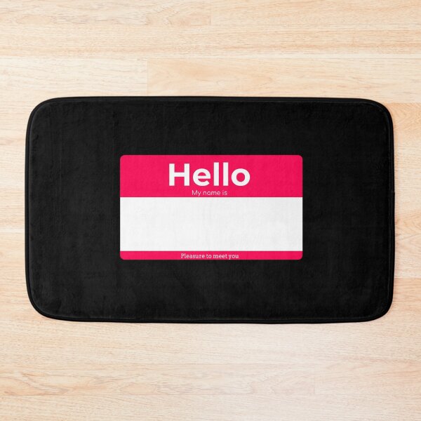 Item preview, Hello My Name Is... Custom/Blank Tag designed and sold by Studio TANFF.