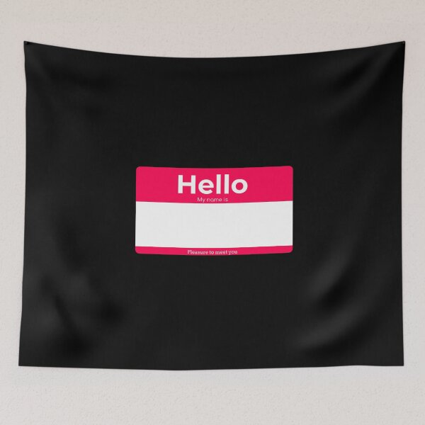 Item preview, Hello My Name Is... Custom/Blank Tag designed and sold by Studio TANFF.
