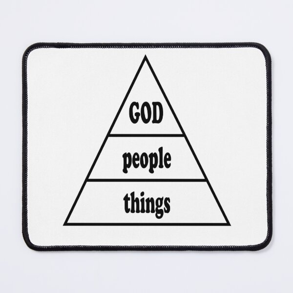 Item preview, God People Things (black letters) designed and sold by matamuaart.