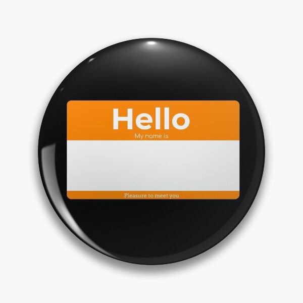 Item preview, Hello My Name Is... Custom/Blank Tag designed and sold by Studio TANFF.