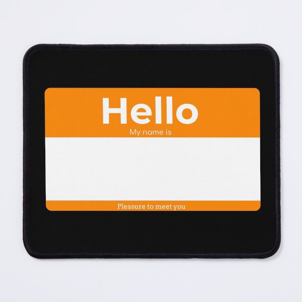 Item preview, Hello My Name Is... Custom/Blank Tag designed and sold by Studio TANFF.