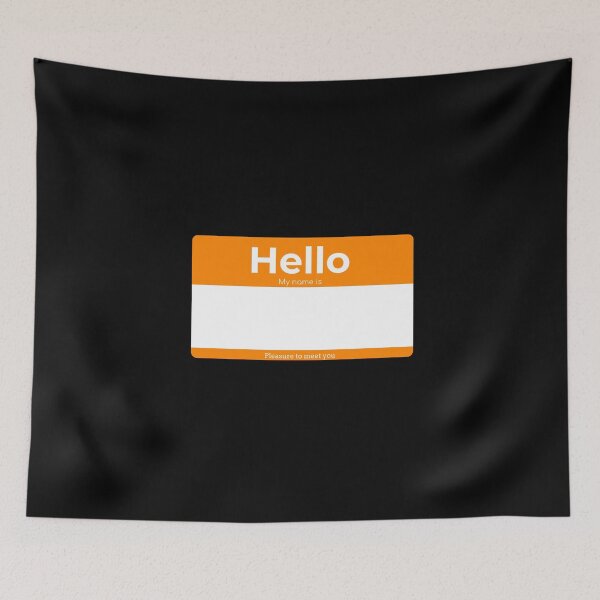 Item preview, Hello My Name Is... Custom/Blank Tag designed and sold by Studio TANFF.