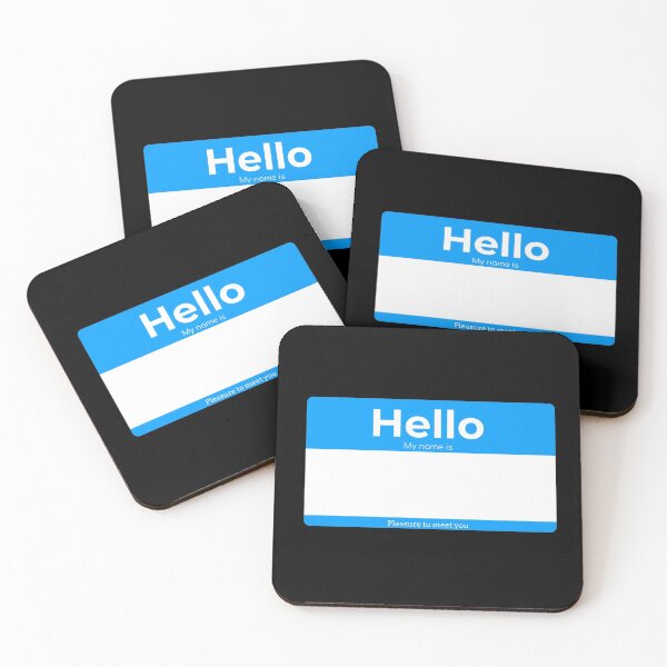 Item preview, Hello My Name Is... Custom/Blank Tag designed and sold by Studio TANFF.
