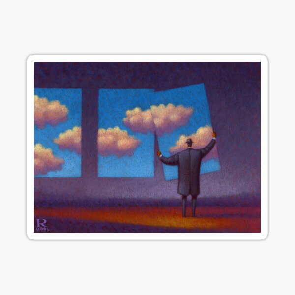 The Sky Collector Sticker