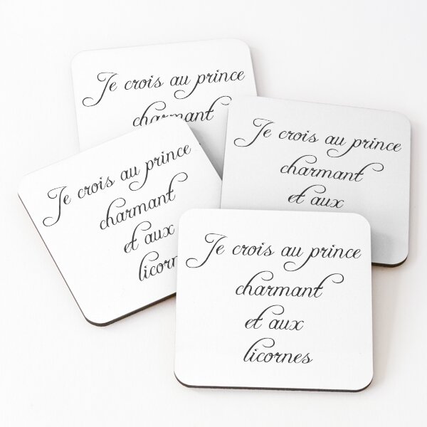 Item preview, i believe in prince charming and unicorns - funny phrase designed and sold by pat227jc.