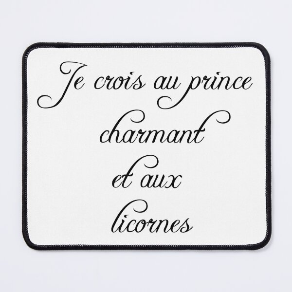 Item preview, i believe in prince charming and unicorns - funny phrase designed and sold by pat227jc.