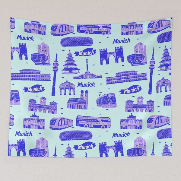 Item preview, Munich  designed and sold by DoubleDoubleInc.