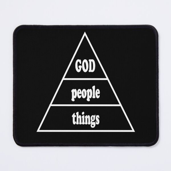 Item preview, God People Things (white letters) designed and sold by matamuaart.