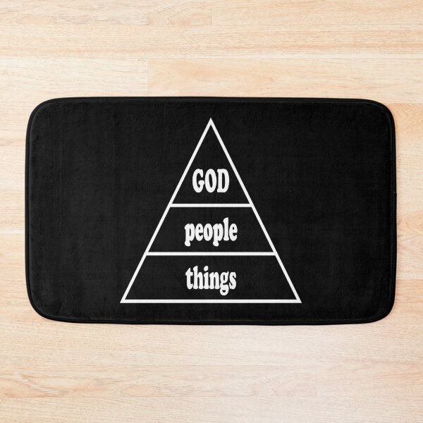Item preview, God People Things (white letters) designed and sold by matamuaart.