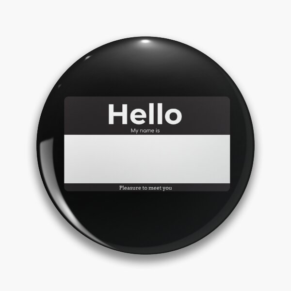 Item preview, Hello My Name Is... Custom/Blank Tag designed and sold by Studio TANFF.