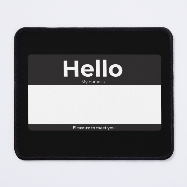 Item preview, Hello My Name Is... Custom/Blank Tag designed and sold by Studio TANFF.