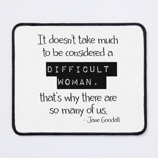 Item preview, Difficult Woman (black text) designed and sold by Swags.