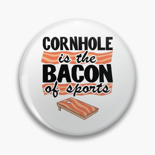 Item preview, Cornhole Is The Bacon Of Sports Corn Hole Joke Bean Bag Toss designed and sold by Stronzi.