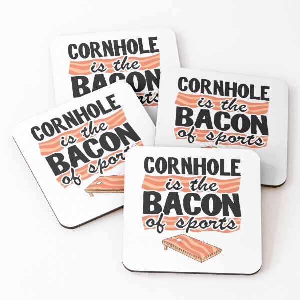 Item preview, Cornhole Is The Bacon Of Sports Corn Hole Joke Bean Bag Toss designed and sold by Stronzi.