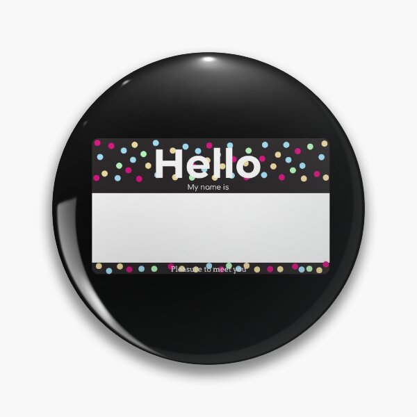 Item preview, Hello My Name Is... Custom/Blank Tag designed and sold by Studio TANFF.