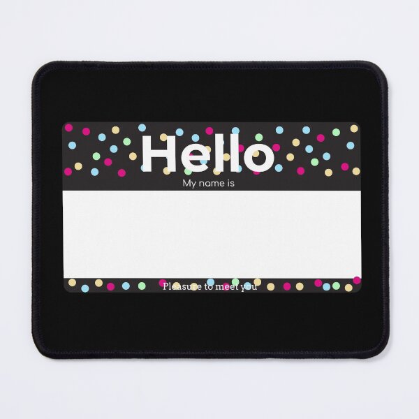 Item preview, Hello My Name Is... Custom/Blank Tag designed and sold by Studio TANFF.