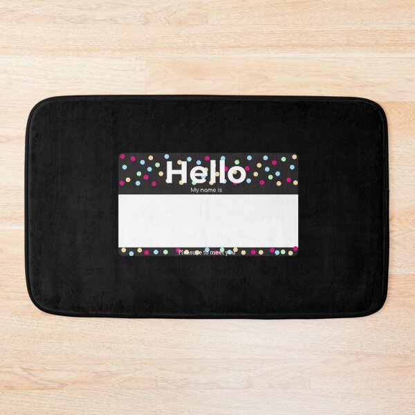 Item preview, Hello My Name Is... Custom/Blank Tag designed and sold by Studio TANFF.
