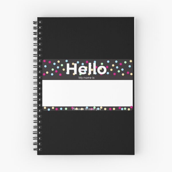 Item preview, Hello My Name Is... Custom/Blank Tag designed and sold by Studio TANFF.
