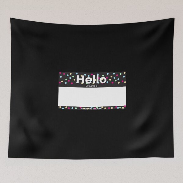 Item preview, Hello My Name Is... Custom/Blank Tag designed and sold by Studio TANFF.