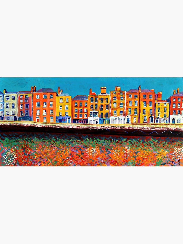 Thumbnail 3 of 3, Art Print, Ormond Quay Lower, Dublin, Ireland (2016) designed and sold by eolai.