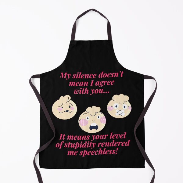 Item preview, My silence doesn't mean I agree with you designed and sold by CheryleaDesigns.