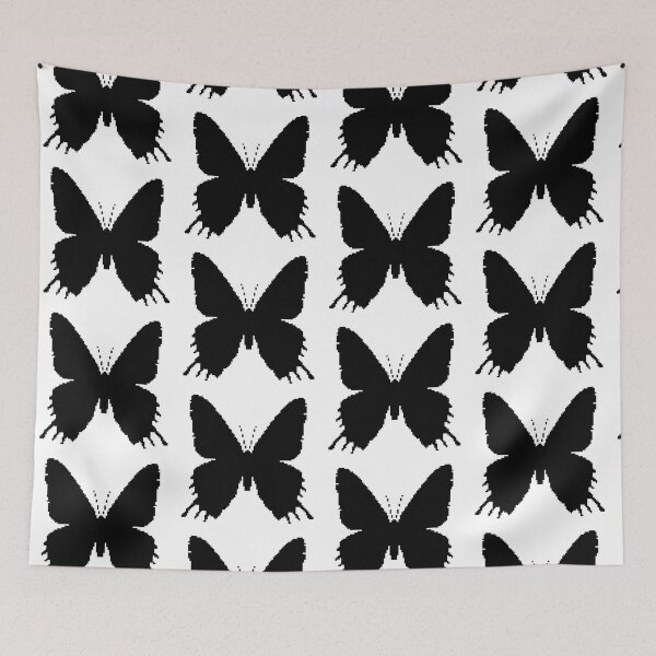 Item preview, 8-bit Simplex pixel Black butterfly designed and sold by blackhalt.