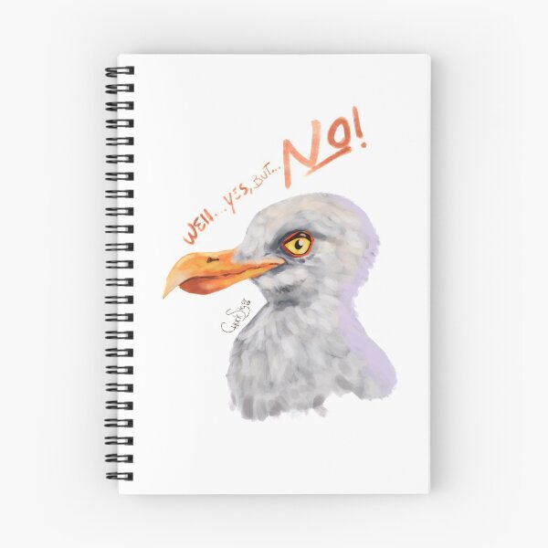 Item preview, Gaviota hostil designed and sold by ChuckSiger.
